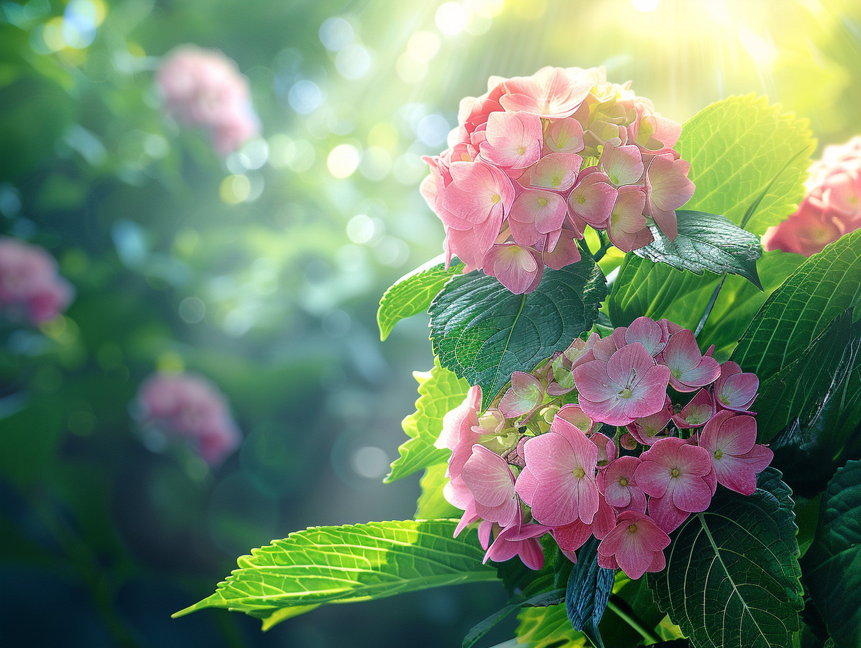 hortensia vert
