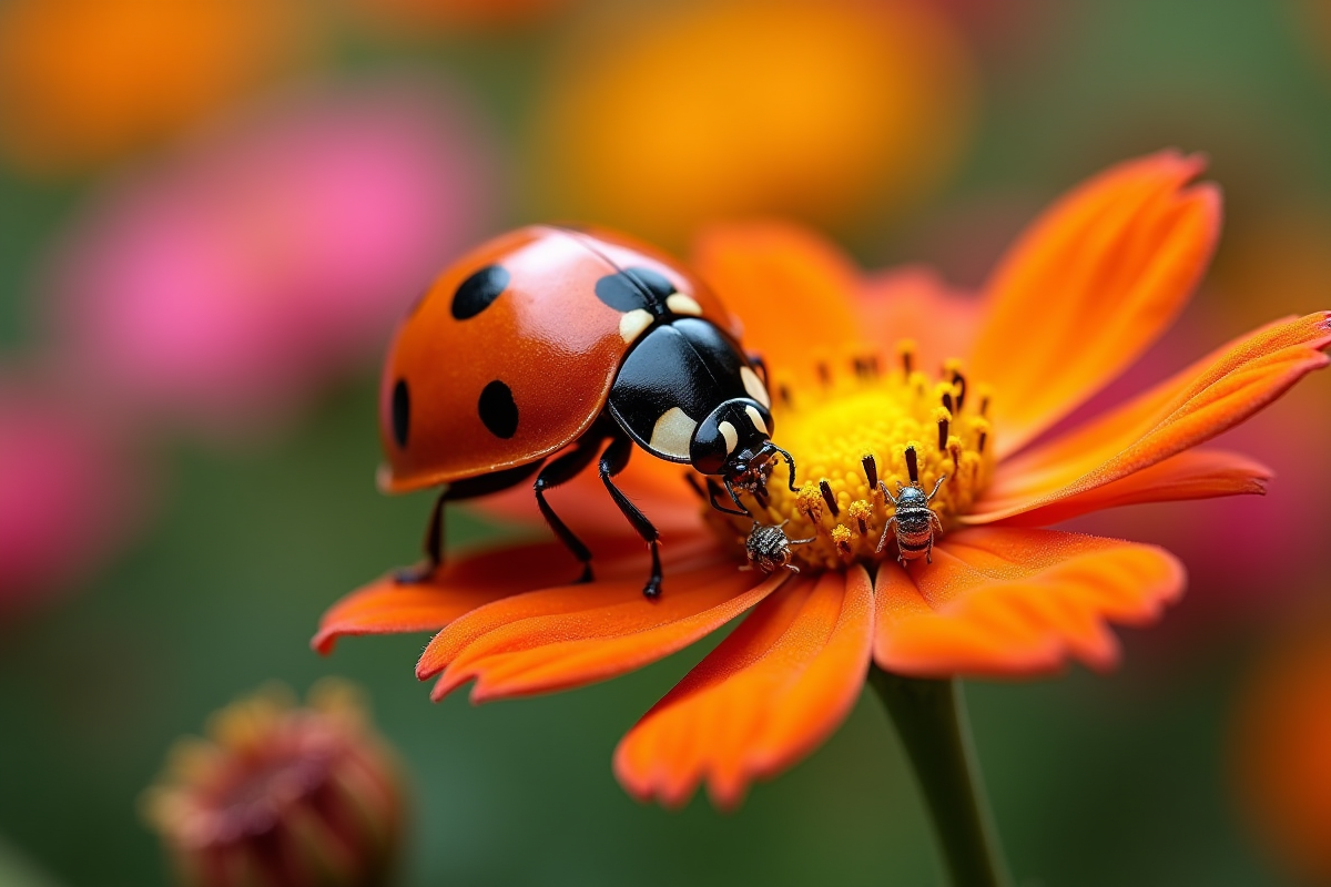 coccinelle jardin