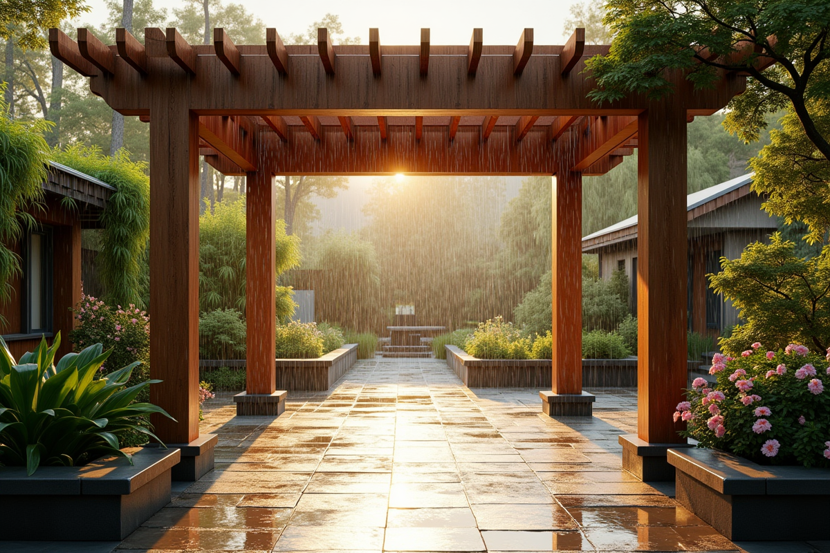 pergola pluie