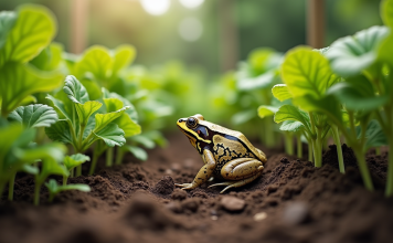Crotte de crapaud : un trésor insoupçonné pour le jardin écologique