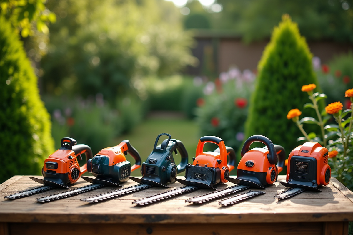 taille-haie jardin