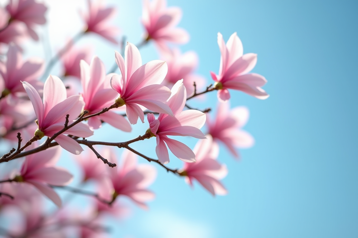 arbre rose