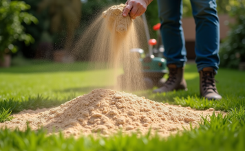 Pelouse : pourquoi et comment bien poser du sable pour son entretien ?