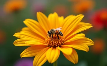 La fleur de topinambour, alliée insoupçonnée de la biodiversité locale