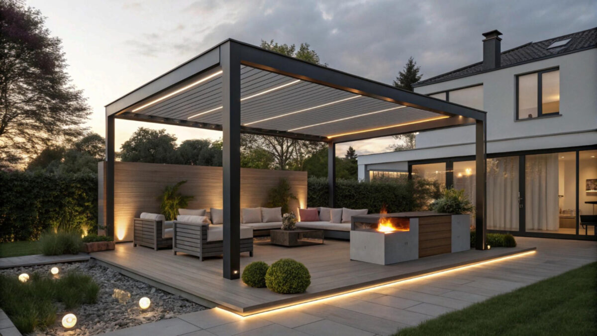 Pergola bioclimatique à Compiègne : ce qu'il faut savoir avant de se lancer